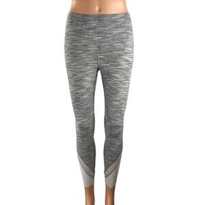 Lululemon Women's Heather Gray Yoga Workout Running Athletic Leggings Pants Sz 4